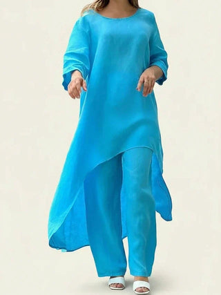 Women's Asymmetrical Loose Fit Set