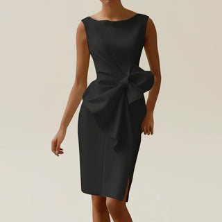 Women's Sleeveless Cocktail Midi Dress