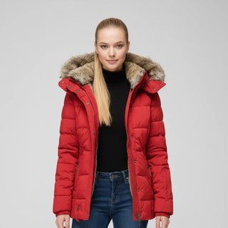 Women's Hooded Quilted Puffer Jacket