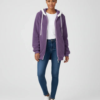 Women's Hooded Zip-Up Sweater