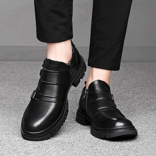 Men's Buckle Lug Sole Loafers