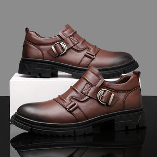 Men's Buckle Lug Sole Loafers