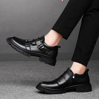 Men's Buckle Lug Sole Loafers