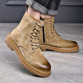 Men's Lace-Up Ankle Boots