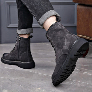 Men's Lace-Up Ankle Boots
