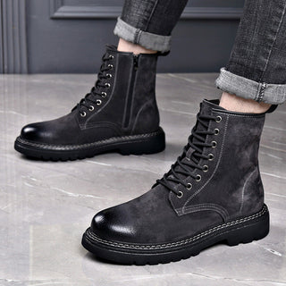 Men's Lace-Up Ankle Boots