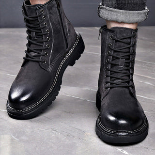 Men's Lace-Up Ankle Boots