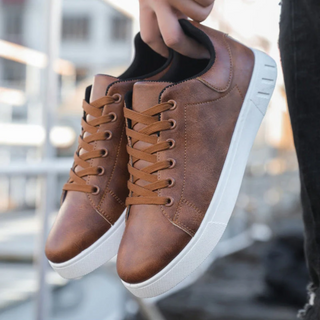 Men's Lace-Up Casual Sneakers