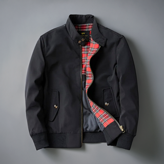 Men's Stand Collar Bomber Jacket