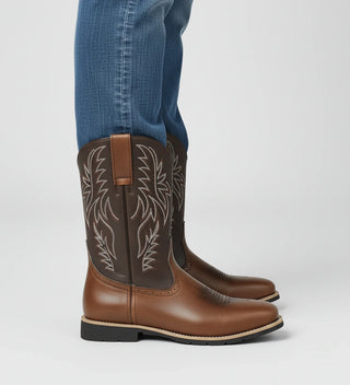 Men's Mid-Calf Western Cowboy Boots
