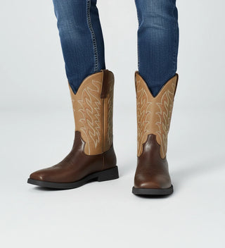 Men's Mid-Calf Western Cowboy Boots
