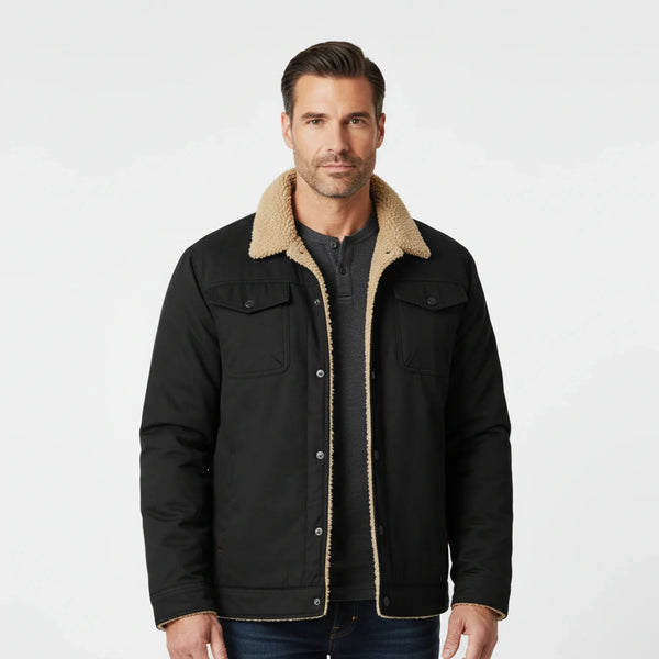 Men's Sherpa Collar Trucker Jacket