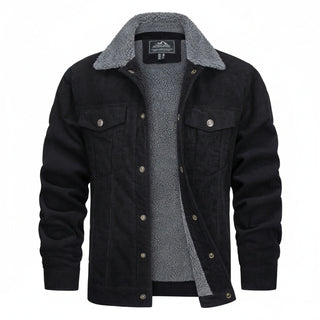 Men's Sherpa Lined Corduroy Jacket