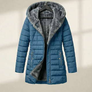 Women's Hooded Quilted Puffer Jacket