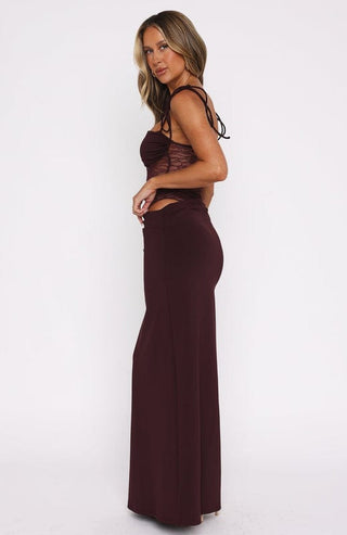Women's Lace Bodycon Maxi Dress