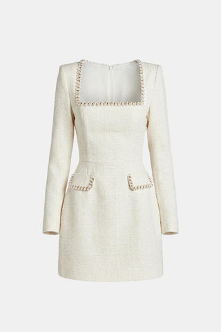 Women's Long Sleeve A-Line Mini Dress