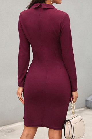 Women's Long Sleeve Blazer Mini Dress