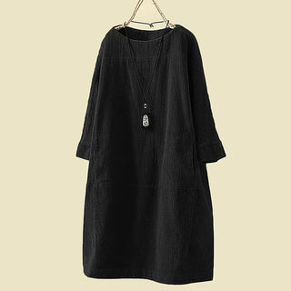 Women's Long Sleeve Midi Dress