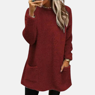 Women's Long Sleeve Tunic Sweater