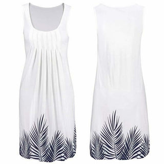Women's Sleeveless A-Line Knee Length Dress