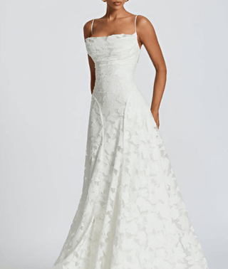 Women's Spaghetti Strap A-Line Maxi Dress