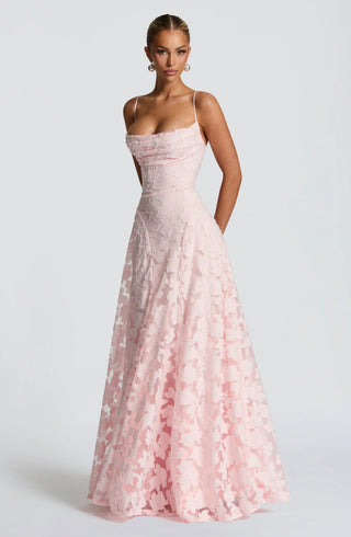 Women's Spaghetti Strap Evening Maxi Dress