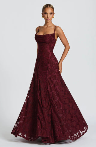 Women's Spaghetti Strap Evening Maxi Dress