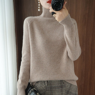 Women's Turtleneck Fitted Sweater