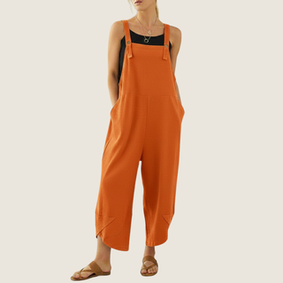 Women's Wide Leg Overalls Jumpsuit