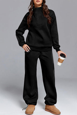 Women's Wide Leg Sweat Set