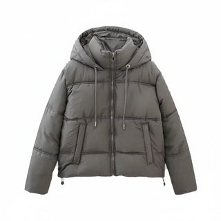 Women's Hooded Puffer Winter Jacket